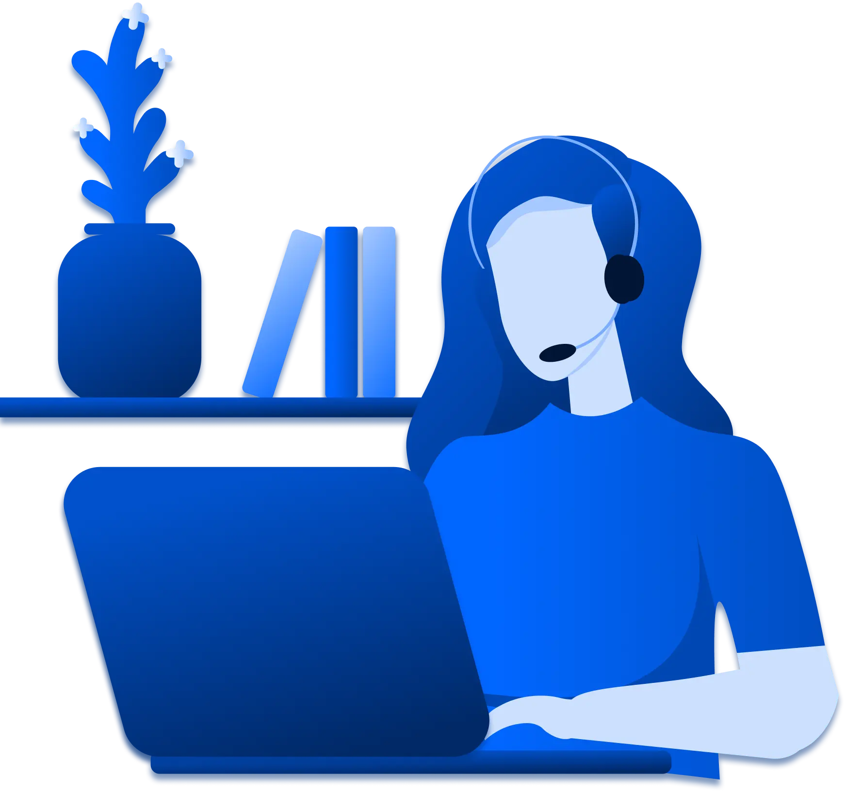 Woman Working